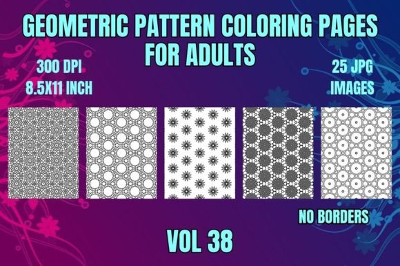 Download KDP Adult Coloring Pattern Pages - Premium Resources