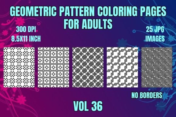 Download KDP Adult Coloring Pattern Pages - Premium Resources