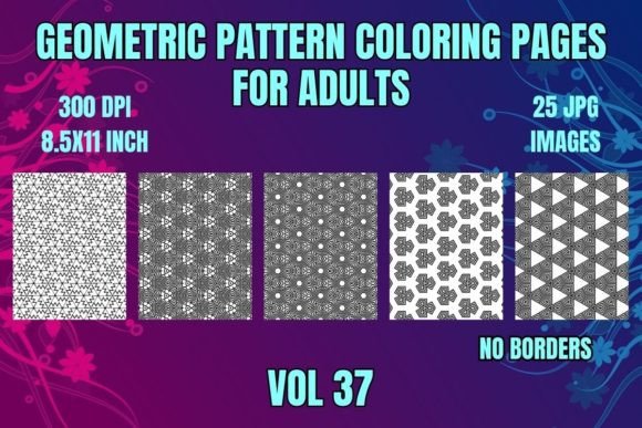 Download KDP Adult Coloring Pattern Pages - Premium Resources