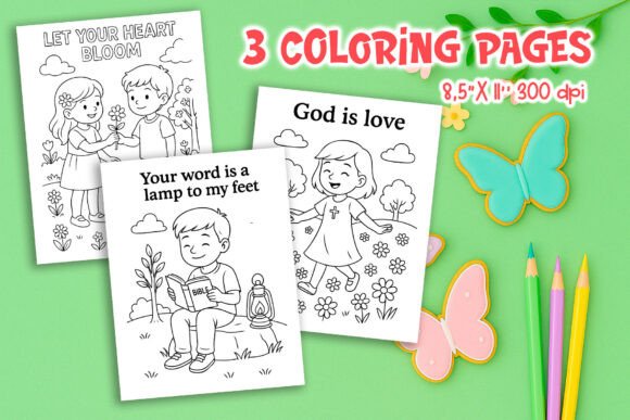 Download Spring Christian Kids Coloring Pages - Spring Collection